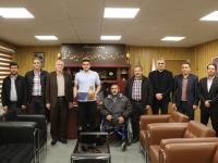 تجلیل مدیرکل ورزش و جوانان استان از نایب قهرمان واترپلو آسیا