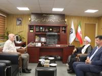دیدار رئیس شورای هماهنگی تبلیغات اسلامی آذربایجان شرقی با مدیر کل ورزش و جوانان آذربایجان شرقی