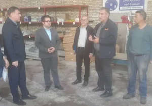 بازدید معاون سیاسی و امنیتی فرمانداری هشترود از مدیریت توزیع برق شهرستان