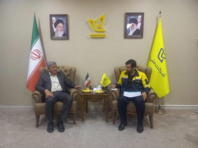 دیدار مدیرکل امور روستایی استانداری آذربایجان شرقی با مدیرکل پست استان