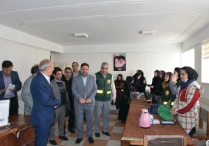 بازدید سرپرست سازمان جهاد کشاورزی آذربایجان شرقی از ستاد سرشماری کشاورزی شهرستان بناب