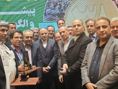 تجلیل از برگزیدگان ملی بخش کشاورزی آذربایجان شرقی توسط رئیس جمهور