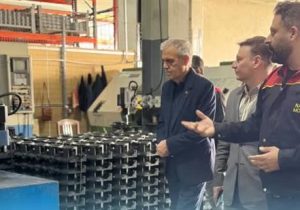 بازدید مدیرکل استاندارد آذربایجان‌شرقی از واحد تولیدی نوید موتور