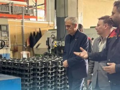بازدید مدیرکل استاندارد آذربایجان‌شرقی از واحد تولیدی نوید موتور