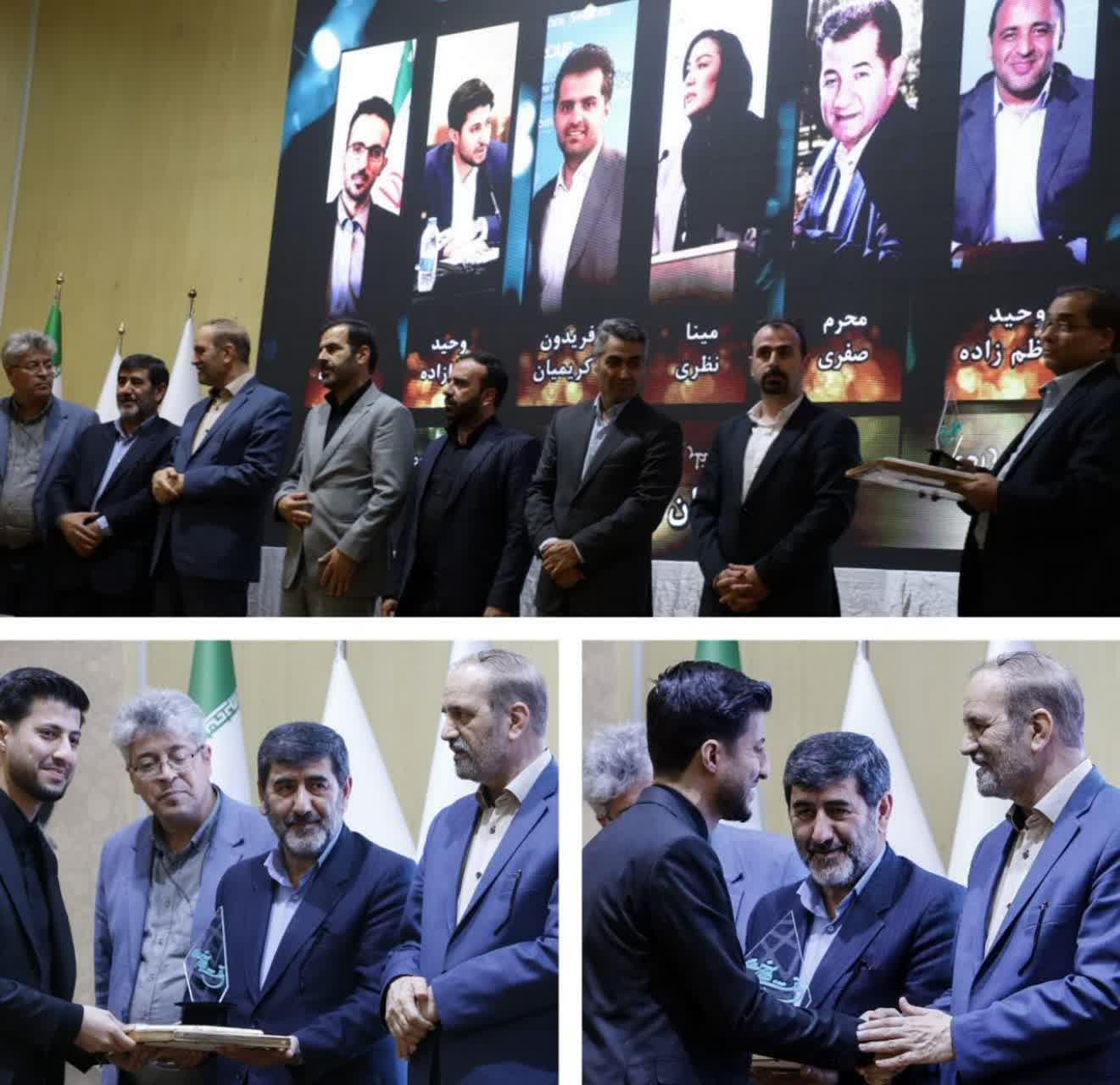 روابط عمومی شرکت گاز، در رده برتر هنر هشتم استان آذربایجان شرقی قرار گرفت