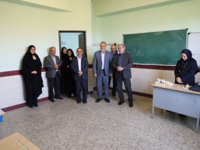 حضور مدیرکل آموزش و پرورش استان آذربایجان شرقی در مدرسه استثنائی مردانی آذر