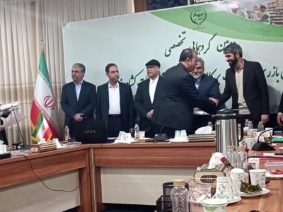 تجلیل وزیر جهاد کشاورزی از مدیر بازرسی و نظارت بر بازار محصولات کشاورزی استان آذربایجان شرقی