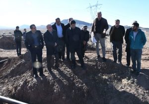 بازدید رئیس سازمان جهاد کشاورزی آذربایجان شرقی از روند اجرای طرح شبکه‌های فرعی آبیاری و زهکشی شمالغرب در جلفا و مرند