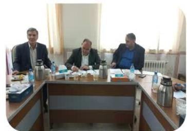 برگزاری جلسه شورای اداری کلیبر با حضور مدیر کل نوسازی مدارس استان