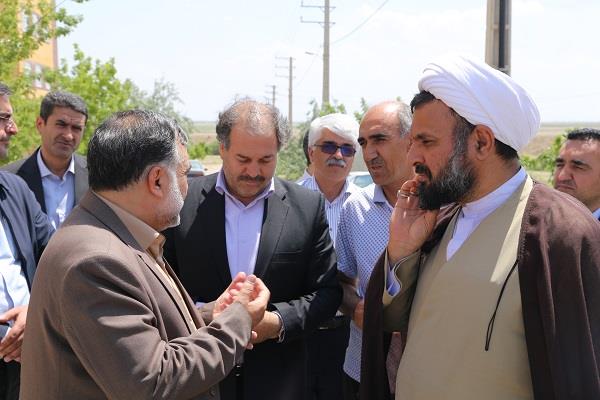 بازدید نماینده تام‌الاختیار وزیر نیرو در طرح مسکن ملی از سایت مسکن شهرهای سهند و بناب