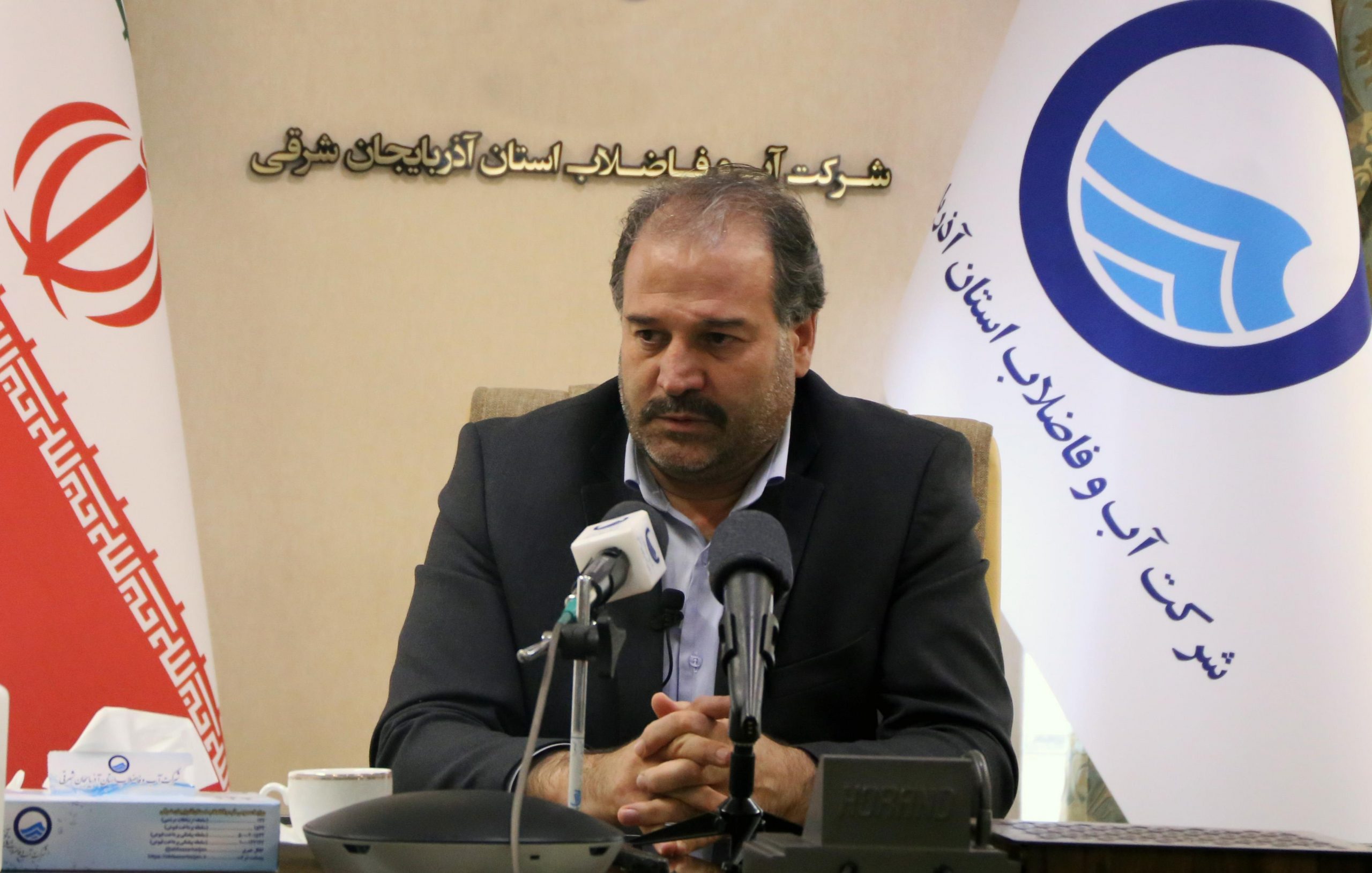 مهندس خانی مدیر عامل شرکت آب و فاضلاب آذربایجان شرقی:تخصیص اعتبار ۱۰۰ میلیارد تومانی جهت افزایش تامین آب تبریز