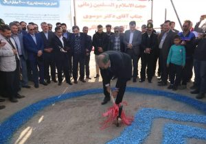 عملیات اجرایی بزرگ ترین طرح عمرانی جنوب استان در شهرستان ملکان آغاز شد