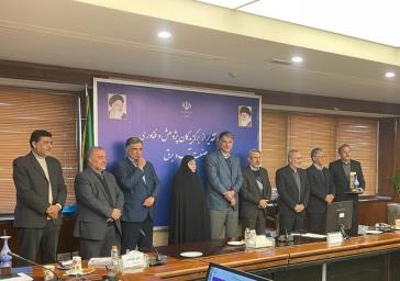 تقدیر از شرکت آب وفاضلاب آذربایجان شرقی طی برگزاری مراسمی با حضور معاون وزیر نیرو