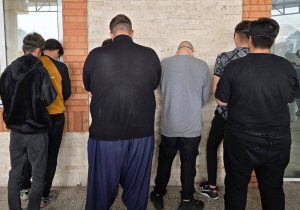 دستگیری معتادان متجاهر در مراغه