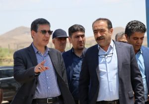 بازدید سرپرست اداره کل صمت آذربایجان شرقی از پروژه تولید فرو آلیاژ شهریار پارسا در شهرستان عجب شیر