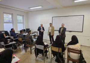 بازدید سرپرست دانشگاه جامع علمی کاربردی استان آذربایجان شرقی از مرکز آموزش علمی کاربردی مدیریت صنعتی تبریز