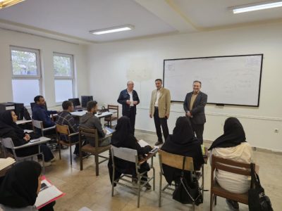 بازدید سرپرست دانشگاه جامع علمی کاربردی استان آذربایجان شرقی از مرکز آموزش علمی کاربردی مدیریت صنعتی تبریز