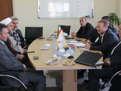 دیدار سرپرست دانشگاه جامع علمی کاربردی استان آذربایجان شرقی با مدیر عامل هلدینگ شیرین عسل