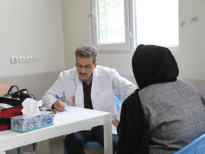 مانور ارائه خدمات بهداشتی و درمان اضطراری در شهرستان خداآفرین برگزار شد