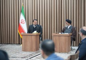 دیدار مدیرعامل بانک ملی ایران با نماینده ولی فقیه و امام جمعه تبریز