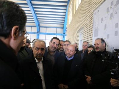 بازدید استاندار آذربایجان شرقی از عملیات اجرایی فاز دوم مجتمع آبرسانی ستارخان ورزقان