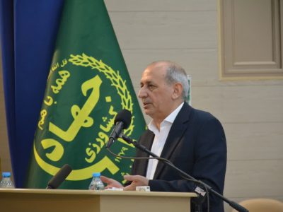 تجلیل از خادمان خاک و پژوهشگران برتر بخش کشاورزی استان آذربایجان شرقی