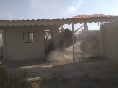 قلع و قمع ۱۲ مورد از ساخت وسازهای غیر مجاز در کشاورزی روستای کندلج