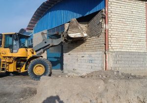 تخریب ۵۲ مورد تغییر کاربری غیر مجاز اراضی کشاورزی شهرستان تبریز طی دو ماه اخیر