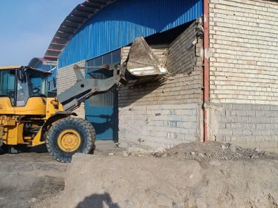 تخریب ۵۲ مورد تغییر کاربری غیر مجاز اراضی کشاورزی شهرستان تبریز طی دو ماه اخیر