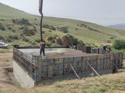 پایداری آب شرب روستایی با احداث ۳۲ مخزن ذخیره آب در آذربایجان شرقی