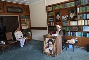 دیدار مدیر کل حفظ آثار و نشر ارزش‌های دفاع مقدس با نماینده ولی فقیه در استان به مناسبت هفته دفاع مقدس