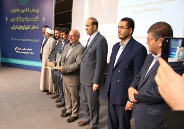 بنیاد مسکن انقلاب اسلامی استان آذربایجان شرقی بعنوان دستگاه برتردرجشنواره شهید رجایی برگزیده شد