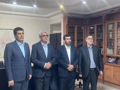 دیدار فرماندار مراغه با مدیرکل پست آذربایجان شرقی