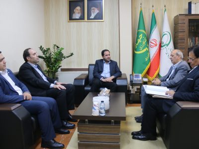 دیدار رئیس سازمان امور اراضی کشور با سرپرست سازمان جهادکشاورزی استان آذربایجان شرقی