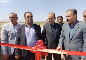 افزایش بهره‌وری آب در کشاورزی سراب با افتتاح ۸ طرح نوین آبیاری