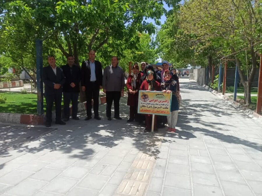 تشرف مددجویان ملکان به پابوس امام هشتم