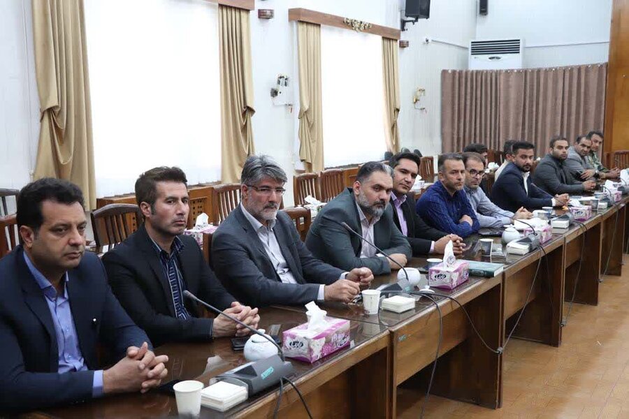 معاون استاندار و فرماندار ویژه شهرستان میانه در آئین تجلیل از روابط عمومی ها