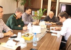 دیدار مدیر کل حفظ آثار و نشر ارزش‌های دفاع مقدس و مقاومت آذربایجانشرقی با معاون سیاسی و اجتماعی استانداری آذربایجان شرقی
