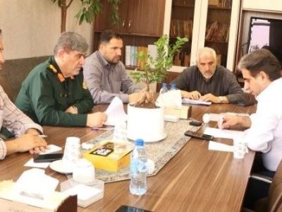 دیدار مدیر کل حفظ آثار و نشر ارزش‌های دفاع مقدس و مقاومت آذربایجانشرقی با معاون سیاسی و اجتماعی استانداری آذربایجان شرقی