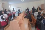 برگزاری مانور ایمنی در برابر زلزله در کتابخانه های عمومی فرهنگ و معلم شهرستان جلفا
