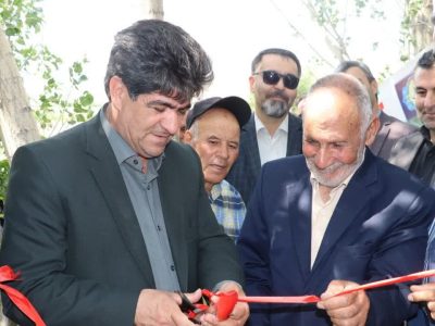 افتتاح ۳۵ هکتار سیستم آبیاری بارانی در شهرستان بستان‌آباد