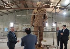به زودی تندیس برنزی شهید مهدی باکری با ارتفاع ۴ متر در تبریز نصب می شود