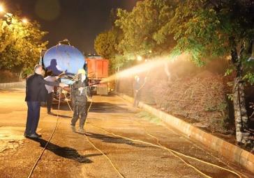 مهار آفت شته و سوسک برگ خوار نارون در تبریز