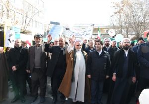 حضور پرشور کارکنان سازمان جهادکشاورزی آذربایجان شرقی و ادارات تابعه در راهپیمایی٢٢بهمن