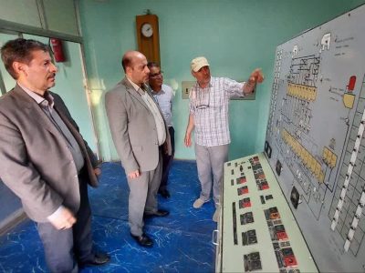 بازدید فرماندار میانه از مراکز خرید تضمینی گندم شهرستان