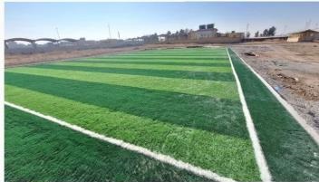زمین چمن مصنوعی اتوبوسرانی تبریز در آستانه افتتاح