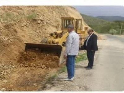 اجرای راهداری محوری و اصلاح زیرساختی در محورهای مواصلاتی عجب‌شیر