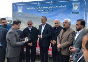 آغاز عملیات اجرایی پل روگذر یامچی در محور مرند–ایواوغلی با تأکید بر نقش توسعه‌ای پروژه 