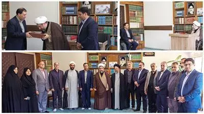 دیدار مدیران شرکت توزیع نیروی برق آذربایجان‌شرقی با نماینده ولی فقیه در استان و امام جمعه تبریز