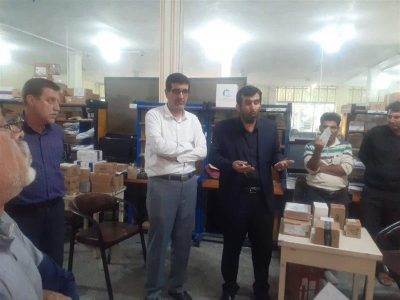 بازدید و بررسی میدانی مدیرکل پست آذربایجان شرقی از نحوه توزیع و ارائه خدمات پستی در شهرستان مراغه